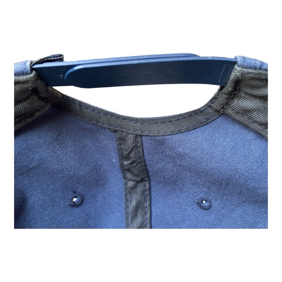 Vans “Off The Wall” ALLOVER IT snapback hat with 6-panel cotton Navy Crown | OS - Picture 12 of 13